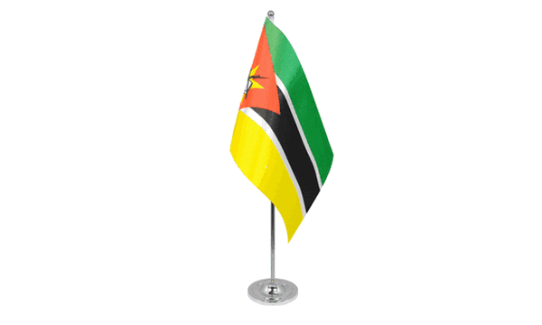 Mozambique Satin Table Flag